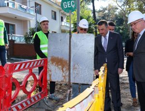 Vali Hacıbektaşoğlu, Fener’deki elektrik altyapı çalışmalarını inceledi