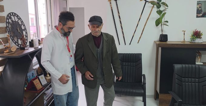 72 Yaşındaki Madencinin Yürüme Umudu Gerçek Oldu